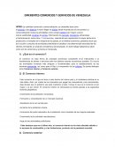 Diferentes comercios y servicios de Venezuela