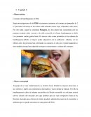 Consumo de hamburguesas en Perú