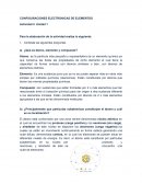 CONFIGURACIONES ELECTRONICAS DE ELEMENTOS