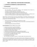 MARKETING E INVESTIGACIÓN DE MERCADOS