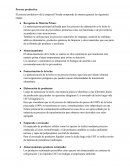 Proceso productivo de Floralp