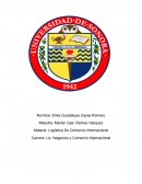 Ensayo sobre la logística en el comercio internacional