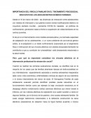 IMPORTANCIA DEL VÍNCULO FAMILIAR EN EL TRATAMIENTO PSICOSOCIAL EDUCATIVO DE LOS ADOLESCENTES EN MEDIO CERRADO