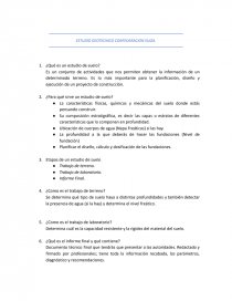 ESTUDIO GEOTECNICO CONFEDERACION SUIZA. Página 1