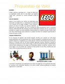 Propuestas de valor LEGO