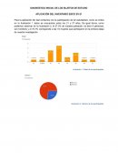 DIAGNÓSTICO INICIAL DE LOS SUJETOS DE ESTUDIO APLICACIÓN DEL INVENTARIO SISCO SV-21