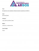 Mi experiencia como estudiante a distancia durante la pandemia por COVID-19.