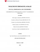 CONOCIMIENTOS DE LA POBLACION ANTE LA COVID-19” Y SUS MEDIDAS DE PROTECCION