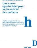 Una nueva oportunidad para la prevención de conflictos