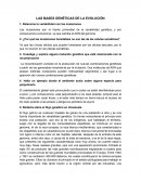 Bases Genetcas de la Evolucion
