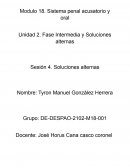 Sistema penal acusatorio y oral Unidad 2. Fase Intermedia y Soluciones alternas