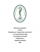 Ejercicios propuestos “Pseint”