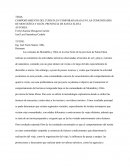 Comportamiento del turista en temporada baja