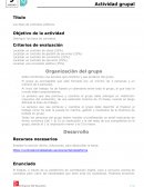 Los tipos de contratos públicos