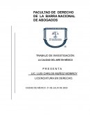 LA CALIDAD DEL AIRE EN MÉXICO