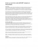 Crear un servicio web ASP.NET simple en Visual Basic