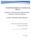 Técnicas y tácticas grupales