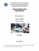 ENSAYO IMPACTO DEL PRESUPUESTO