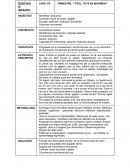 Unitat didàctica psicomotricitat