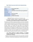 Entorno macroeconómico de las organizaciones