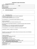 ENTREVISTA CLÍNICA PSICOLÓGICA