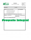 Sistema de gestión de la calidad. Empresa Pimientos Selectos