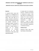 ORÍGENES E HISTORIA DE ORGANIZACIÓN Y DISEÑO DE PLANTA EN LA INDUSTRIA