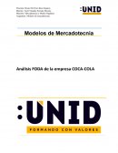 Análisis FODA de la empresa COCA-COLA