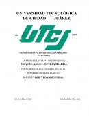 “MANTENIMIENTO A MAQUINA LLENADORA DE EXTINORES”