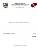 ENSAYO SOBRE VALOR AGREGADO Y LA INVERSIÓN