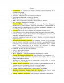 Glosario de términos Psicológicos