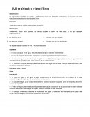 Método Científico con Gomitas