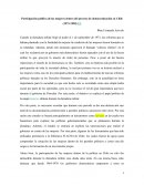 Participación política de las mujeres dentro del proceso de democratización en Chile (1973-1990)