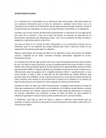 APUNTES BASES DE DATOS. CONCEPTOS BASICOS. Página 1