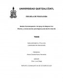 Modelo Psicoterapéutico De Apoyo En Mujeres Con Efectos y consecuencias psicológicas post-aborto inducido