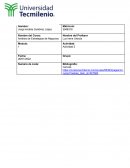 Actividad 1, Estrategias de negocios Tecmilenio