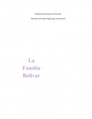 Infancia, estudio y vida de Simón Bolívar