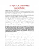 LA VIDA Y UN MUNDO MÁS EQUILIBRADO