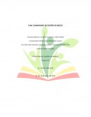 Plan comunitario de Gestión de Riesgo