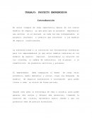 TRABAJO: PROYECTO EMPRENDEDOR