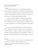 Ensayo: Fondo y forma de la topografía pericial