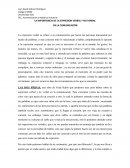 LA IMPORTANCIA DE LA EXPRESION VERBAL Y NO VERBAL