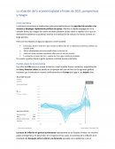 La situación de la economía global a finales de 2021, perspectivas y riesgos
