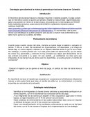 Estrategias para disminuir la violencia generada por las barras bravas en Colombia
