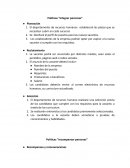 Políticas “integrar personas”