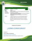 Cuál es el origen del conocimiento?