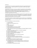 Seguridad en la infomación