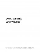 Ensayo de empatia entre compañeros