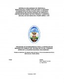 PROGRAMA DE ENTRENAMIENTO PARA LA OPERACIÓN EN MISIONES DE COMBATE DEL SISTEMA MI17V5 DEL COMANDO AÉREO DE LA GUARDIA NACIONAL BOLIVARIANA