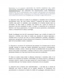 EDUCACIÓN, ENSEÑANZA, INSTRUCCIÓN. ENFOQUE CRÍTICO DE MODELOS Y PENSAMIENTO